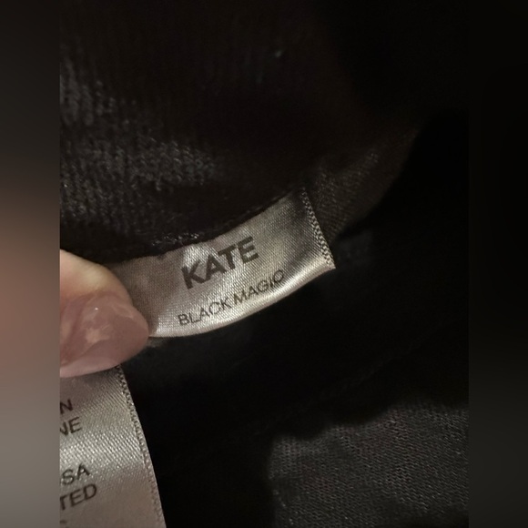 AMO Kate jeans in black magic size 32 - Picture 3 of 10